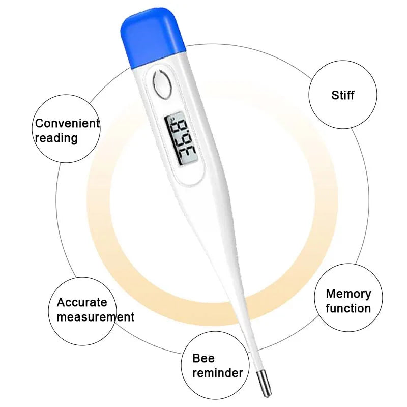 Household Thermometer Baby Adult Medical Ear Thermometer Digital Thermometer Fever Thermometer Pulse Oximeter Finger Medical