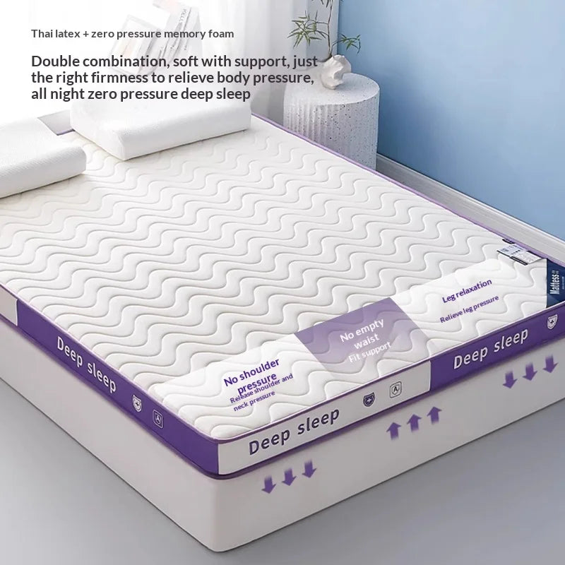 Filler latex non-full latex Foam Mattress King Queen Twin Cooling Gel Breathable Hypoallergenic Orthopedic Pressure