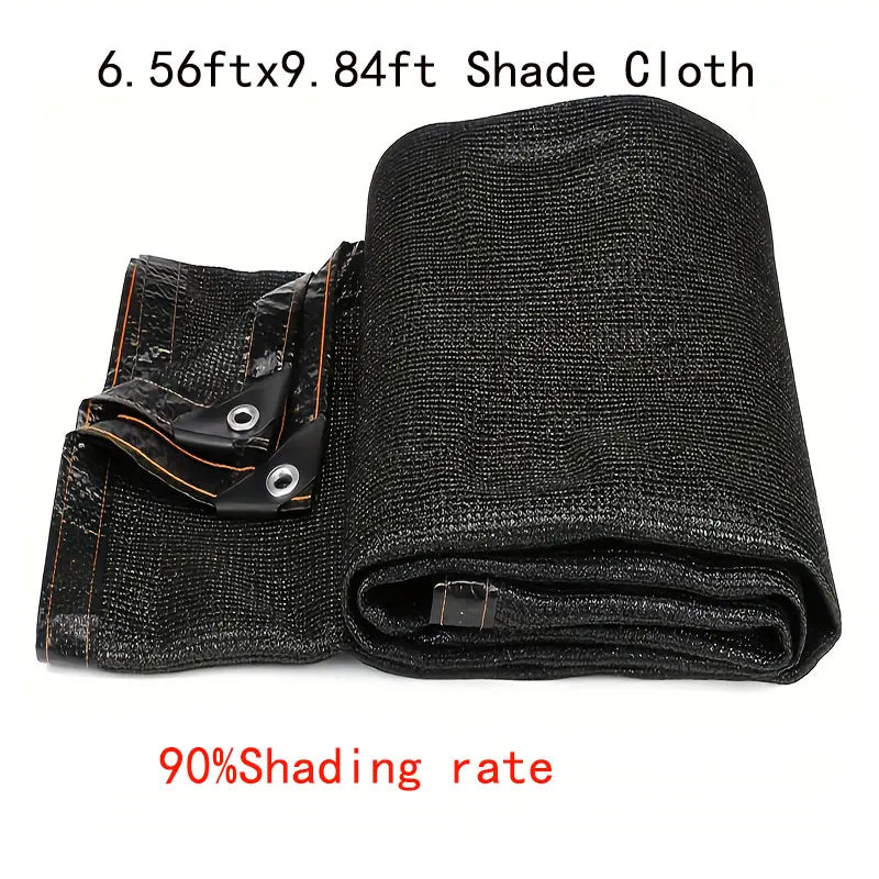 Large Black Garden Sunshade  Breathable UV Block Mesh, Sun & Heat Resistant for Greenhouse & Vegetable Garden Shade Cover, Heatr