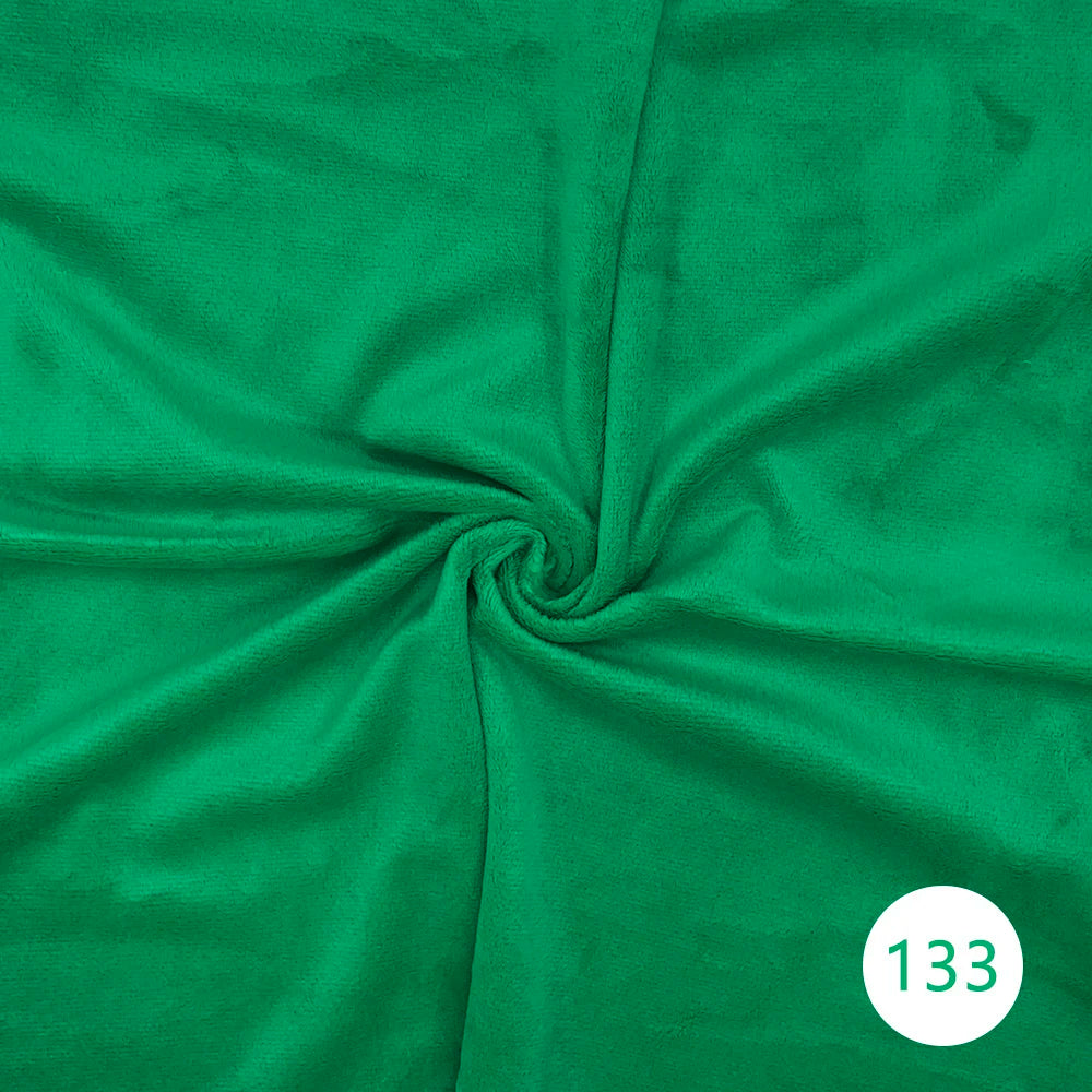 1.5mm Super Soft Short Plush Fabric Thick Crystal Super Soft Flannel Plush Toy Handmade Diy Fabric 45x50cm
