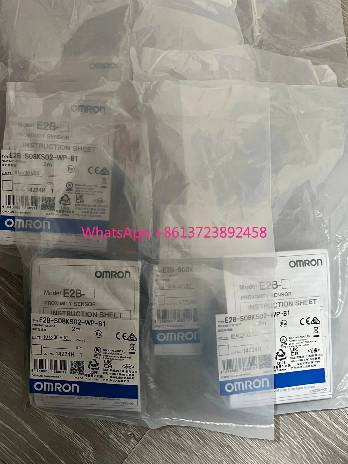 New Original Omron Proximity Sensor E2B-S08KS02-WP-B1