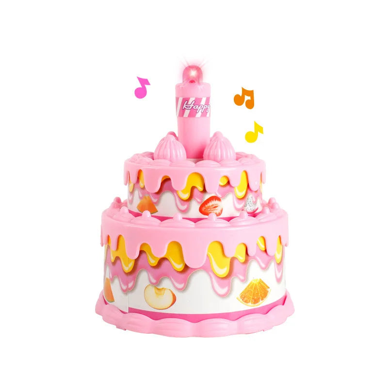 Children's Simulated Kitchen Play House Small Appliances Refrigerator Microwave Hair Dryer Coffee Machine Electric Kettle Toys