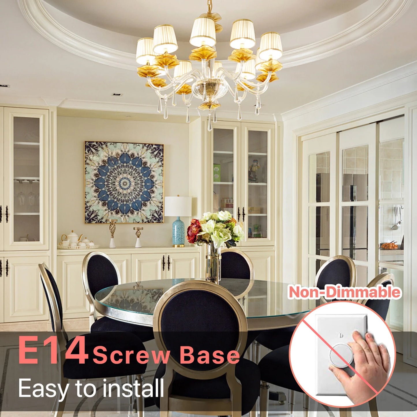 6PCS R50 E14 LED Light Bulb AC220V 5W 3000K Warm White 6500K Cool White 500lm 120° Beam Angle LED Spotlight Bulbs