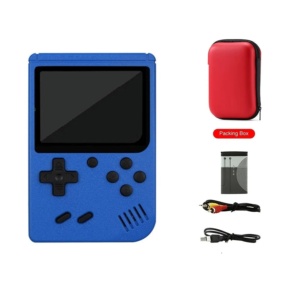 Classic Retro Video Pocket Games Console Lcd Screen Built-in 400 Handheld Or Gamepad Mini Game Player for Boy Christmas Gift