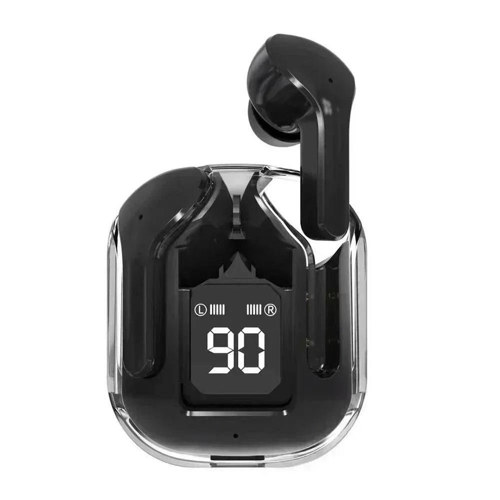 T2 Wireless Mini Earbuds LED Power Digital Display TWS Wireless Headset Stereo Bluetooth Headphones 5.3