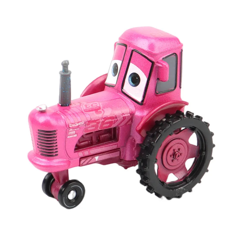Cars Disney Pixar Cars Toy Lightning McQueen Jackson Storm Mater Sally Sheriff 1:55 Diecast Model Car Toy Children Birthday Gift