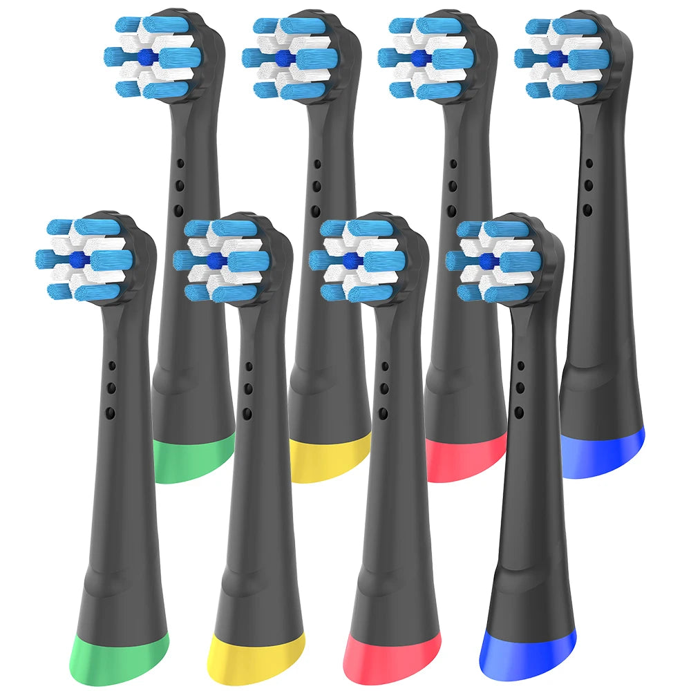 4 8 12 Pack Toothbrushes Head, Compatible with Oral B iO 2/3/4/5/6/7/8/9/10 Series Electric Toothbrush Replacement Brush Heads