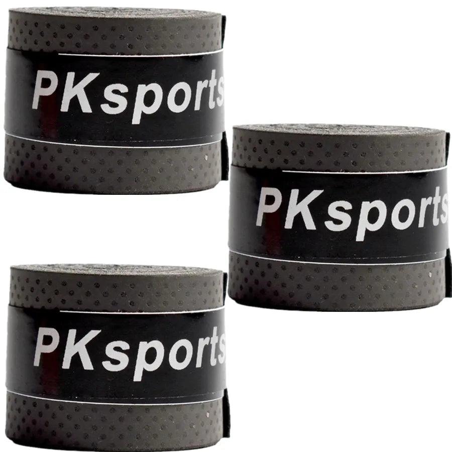 3PCS Tennis Racket Grip Tape PU Absorbent Tennis Racket Badminton Grip Tape Anti Slip Tennis Accessories