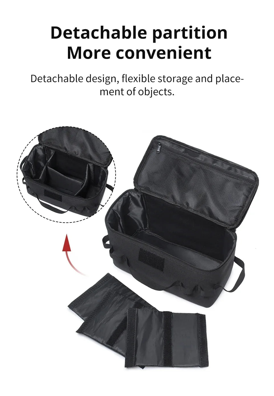 Large Capacity Outdoor Camping Storage Bag - Ground Nail Tool Bag with Picnic Cookware Utensils Kit Gas Canister Organizer
