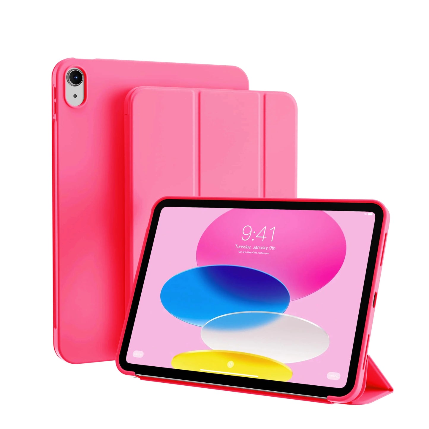Case for iPad (A16) 11th Generation 11 Inch 2025/10th Generation 10.9 Inch 2022 Magnetic Flip Smart Cover Soft Silicone Shell