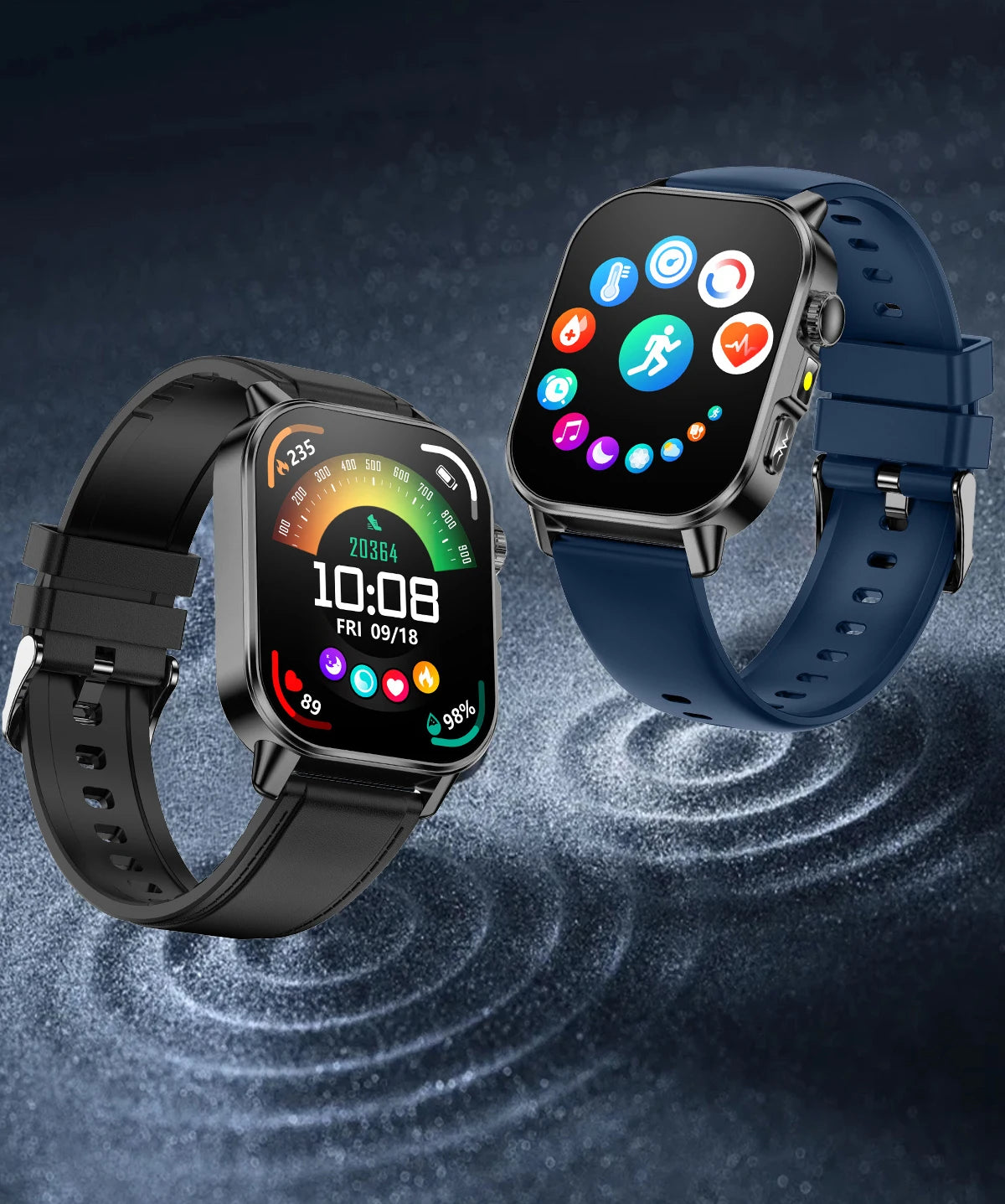 2026 New Accurate Diagnosis Smart Watch ECG Blood oxygen BP Uric acid Lipids Health HD AMOLED Screen call Smart watch Men Women