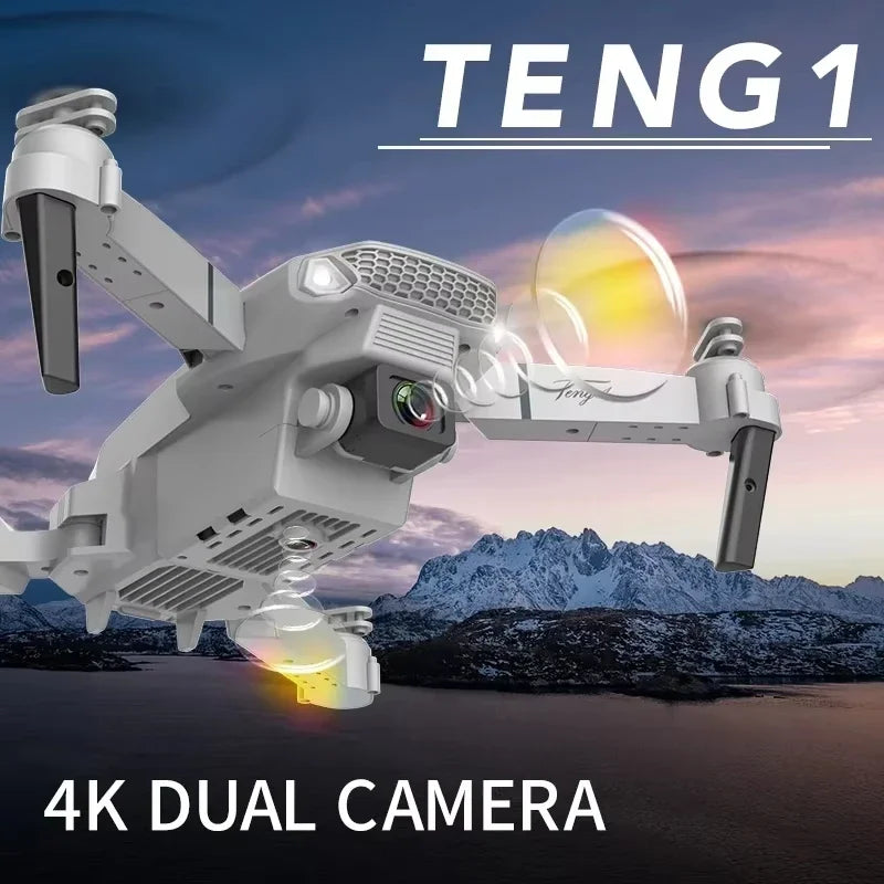 E88PRO Drone 8K 5G Professional HD Dual Camera Aerial Photography Remote Control Aircraft Quadcopter Toys 15000M 2025