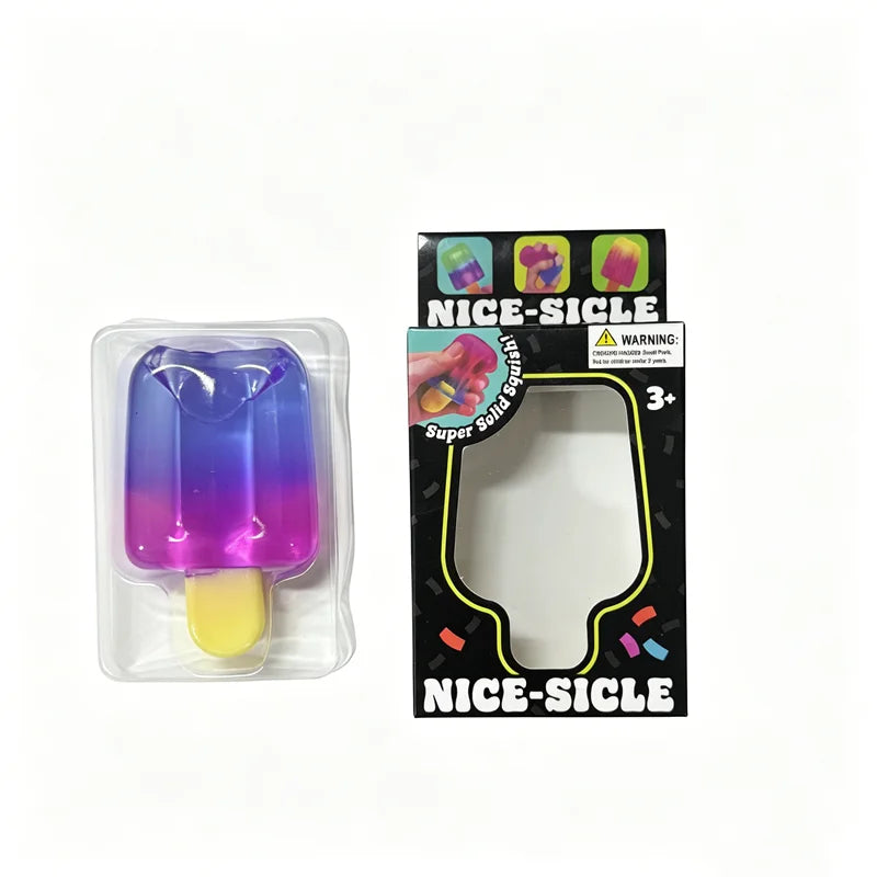 Needoh Sensory Jellyfish Gummy Bear Toy Soft Nice Cube Anti-Stress Stress Relief Pressure Souvenir Sensory Non-toxic Fidget Toy