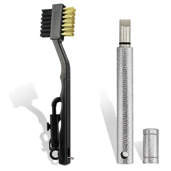2Pcs/Set Golf Club Brush Golf Club Sharpener Grooving Tool Golf Putter Wedge Ball Groove Cleaner Kit Cleaning Tool  Accessories