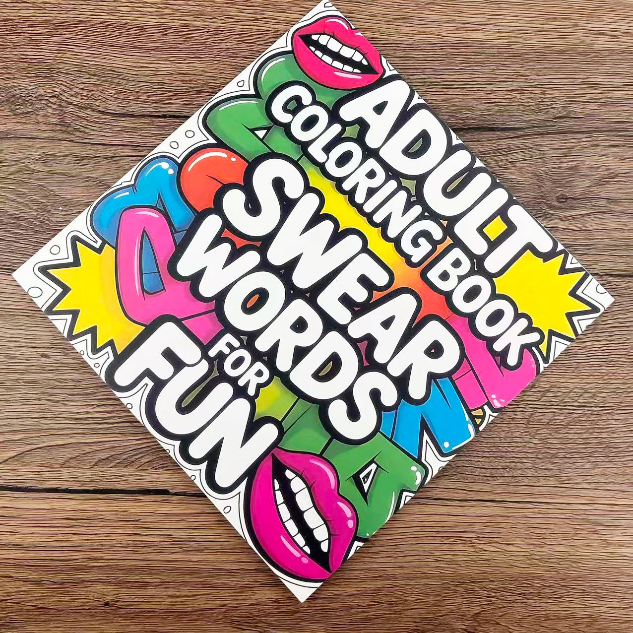 Adult Swear Word Coloring Book: Hilarious Profanity Designs for Stress Relief & Creative Expression Daily at Home