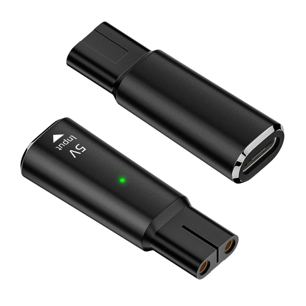 5V Type-C Shaver Adapter Charger Converter Compatible with Philips One Blade QP2724 QP2834 QP4530 QP1924 QP1324 Shaver