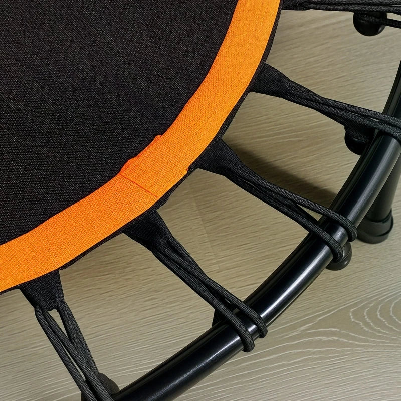 PINGGO 40" Fitness Trampoline with Adjustable Handle, Rebounder Trampoline,Mini Jumper for Indoor Exercise Workout, For AdultS