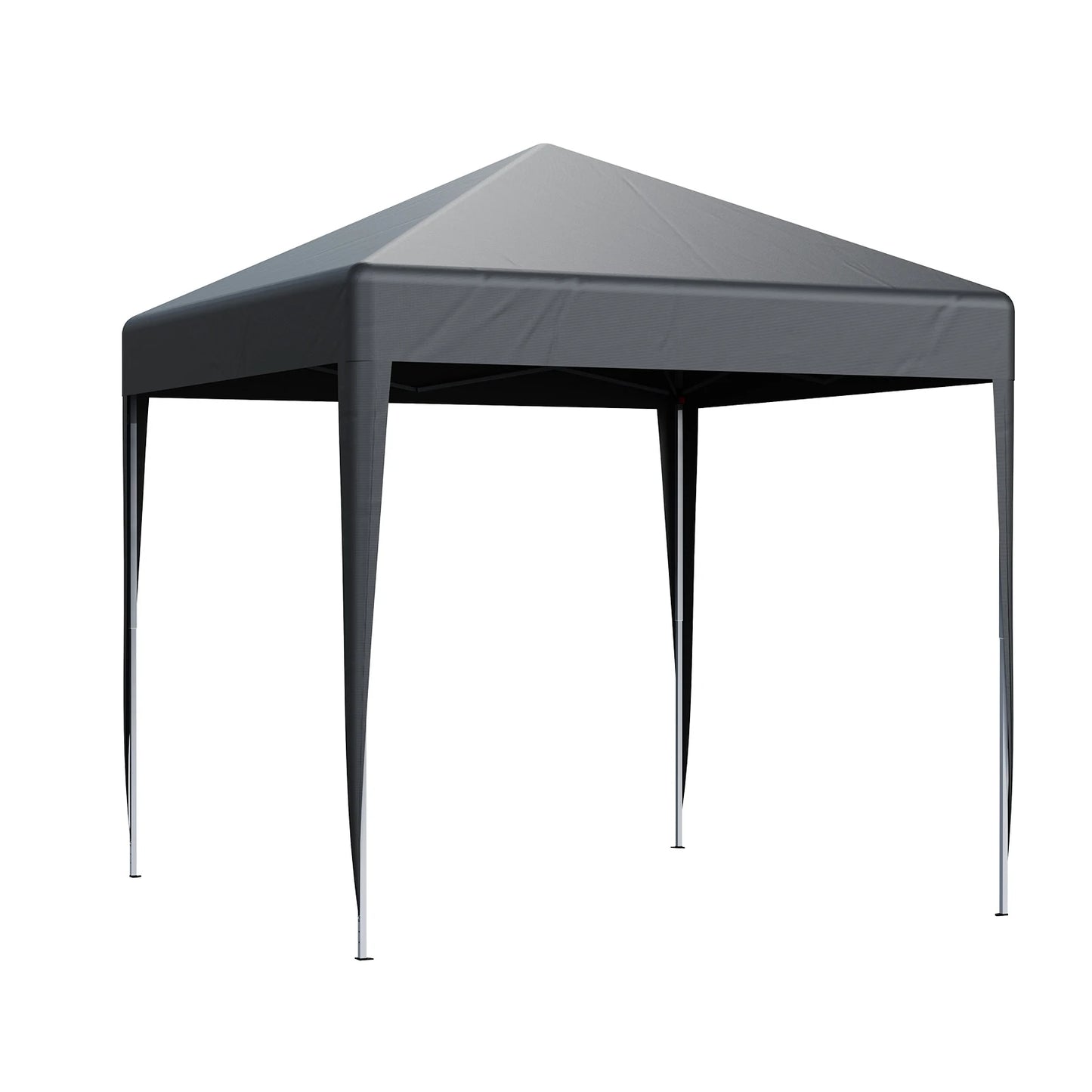 LOEFME 2x2M Pop Up Gazebo Waterproof Windproof Portable Outdoor Canopy Sun Shelter Removable 4 Sides Cloths Garden Camping Tent