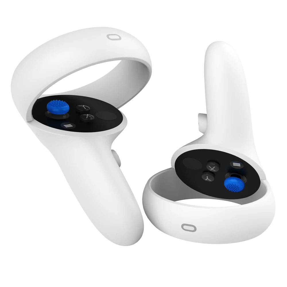 Silicone Protective Cover Shell Case For Oculus Quest 2 VR Headset Head Face Cover Eye Pad Handle Grip Button Cap VR Accessories
