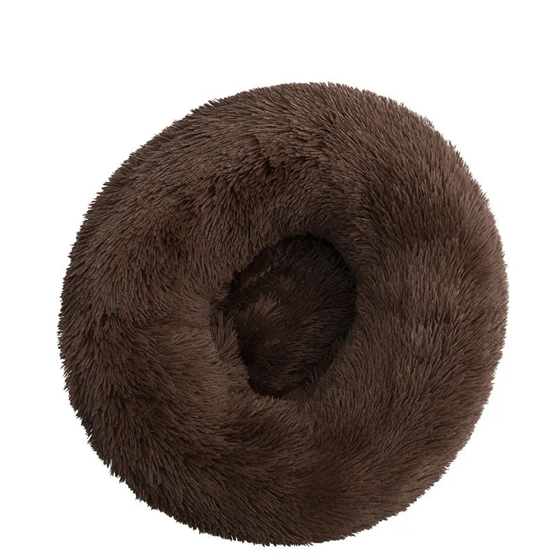 Super Soft Dog Bed Plush Cat Mat Dog Beds For Large Dogs Bed Labradors House Round Cushion Pet Product Accessories