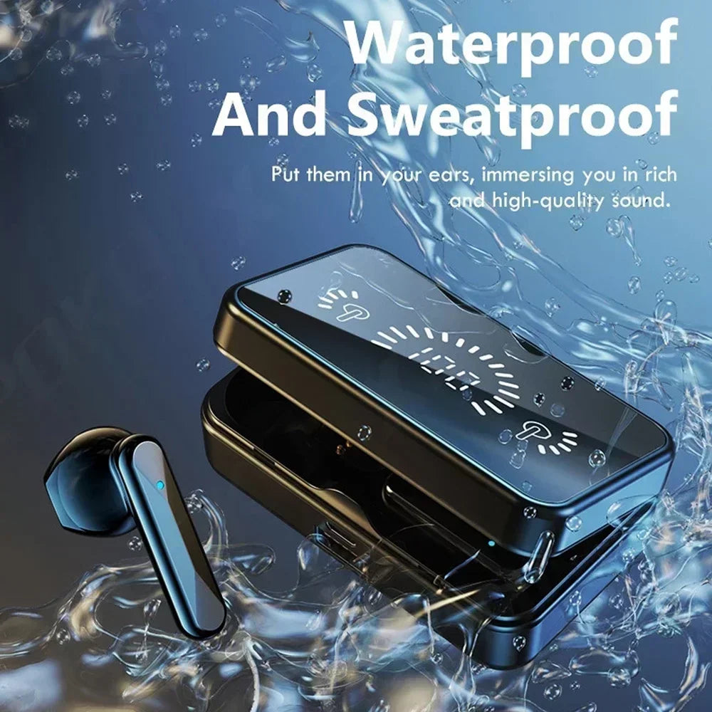 TWS Bluetooth-Compatible Earphones Stereo Sport Headset Wireless Headphone apply to smartphones