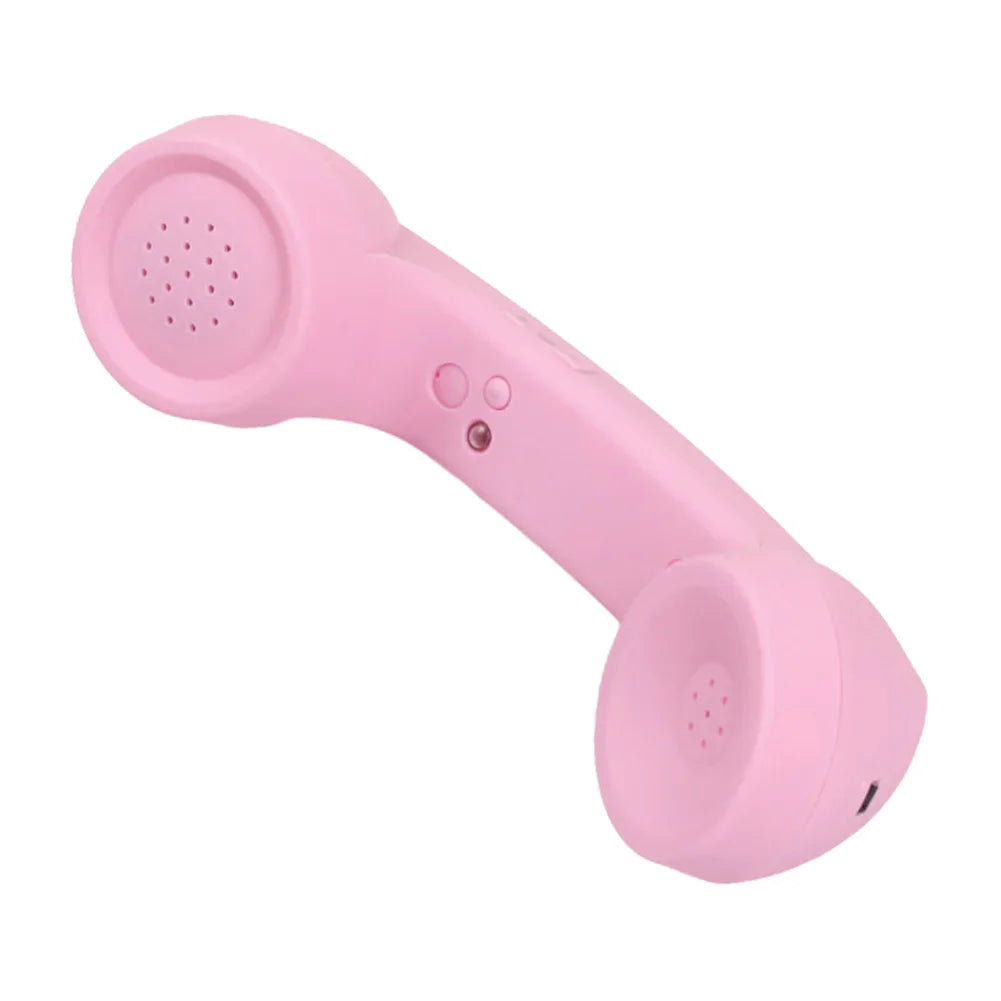 Wireless Retro Bluetooth Phone for Laptops and Cellphones Pop Phone Retro Handset Wireless Retro Telephone Handset Receivers