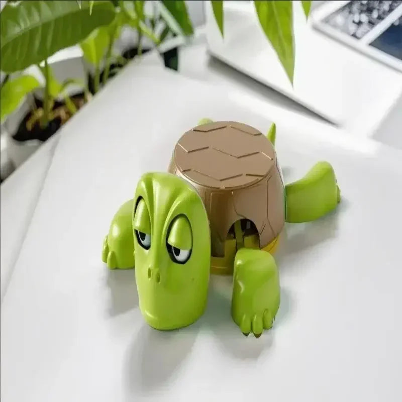 Quirky Turtle Coaster 3D Printed Panicked Turtle Insulated Coaster Ornament Stress Relieve Funny Mug Base Decor Cup Pad