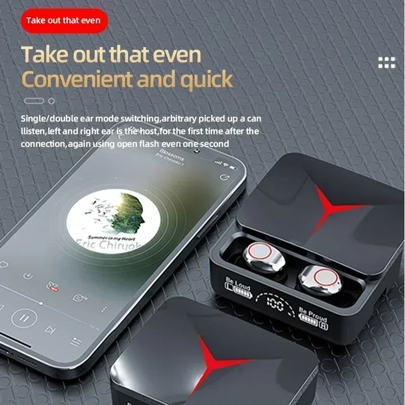 Original TWS Wireless Headphones Gaming Earphone Bluetooth 5.3 Sport Earbuds Music Headsets For all smartphones