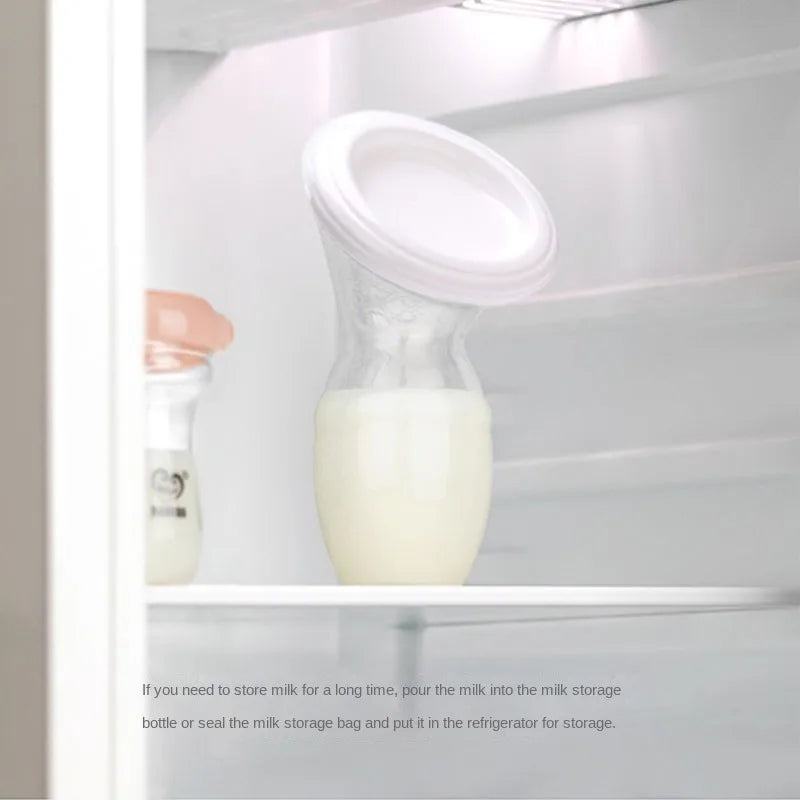 Baby Feeding Manual Breast Pump Partner Breast Collector Automatic Correction Breast Milk Silicone Pumps PP BPA Free