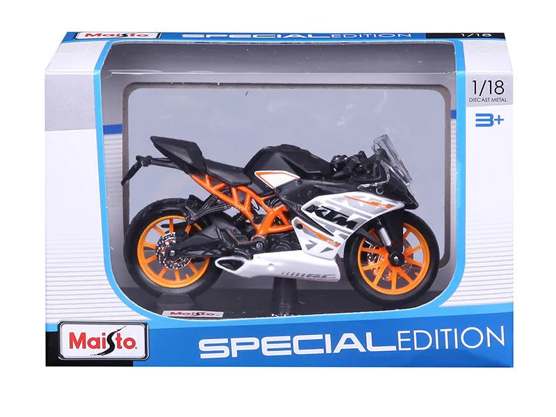 Maisto 1:18 kakawasaki NINJA H2R KTM RC 390 YZF-R1 Naked V4 S  YAMAHA MT-07 2018 motorcycle motorcycle Model collection gift toy