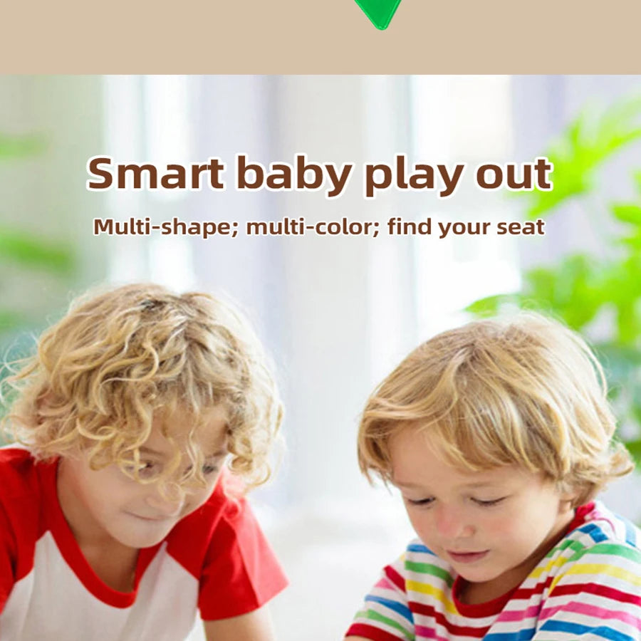 1set- Early education equipment geometric set columns, infant and child intelligence assembly building blocks boy/girl toys