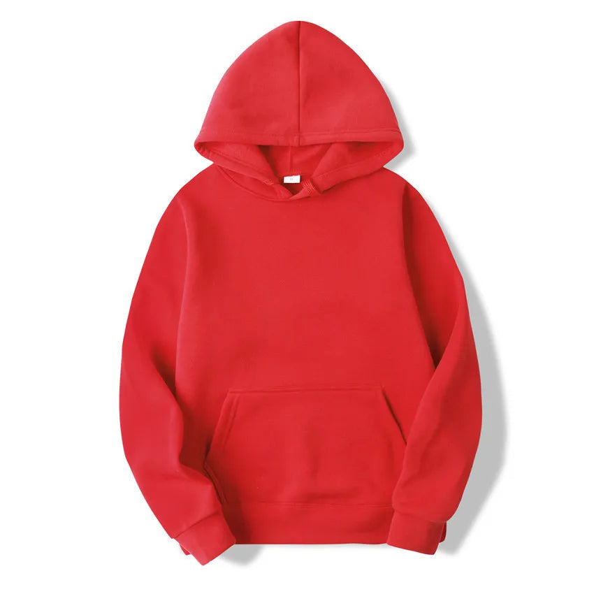 New Fashion Men's Women's Hoodies Spring Autumn Winter Casual Hoodies Sweatshirts Men Tops Solid Color Hoodie Sweatshirt Male