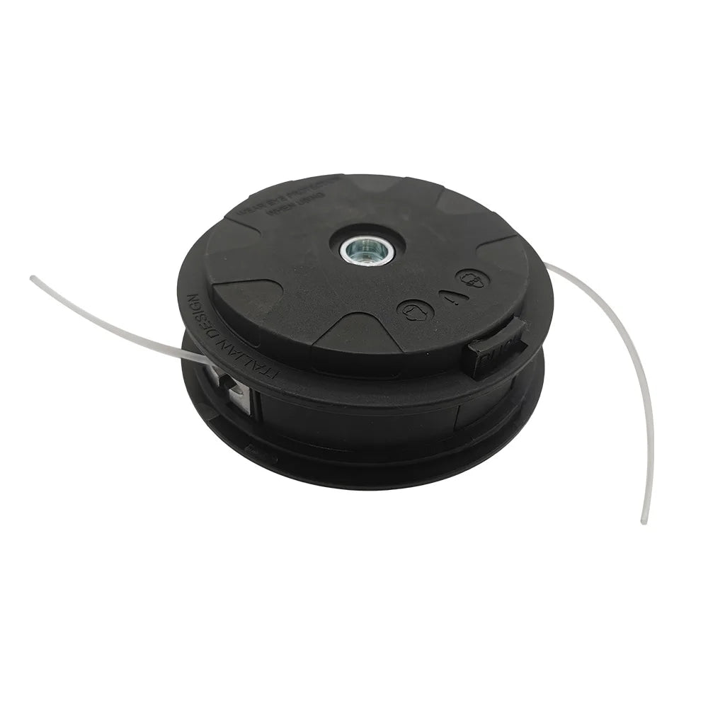 M10 Aluminum Head Nylon Grass Trimmer Head 2 Lijnen Brush Cutter Grass Universele Bump Feed Line Strimme Garden Tools