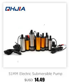 Submersible Bilge Pump 12v 24V 1100GPH 750GPH 500GPH Mini Electric Water Pump Used In Boat Seaplane Motor Homes Houseboat