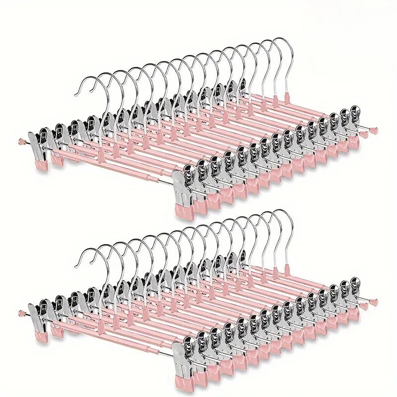 10pcs Dip Plastic Anti Slip Drying Hanger, Home Drying Expert. Thick and Seamless Clothing Support for Home and Dormitory Use