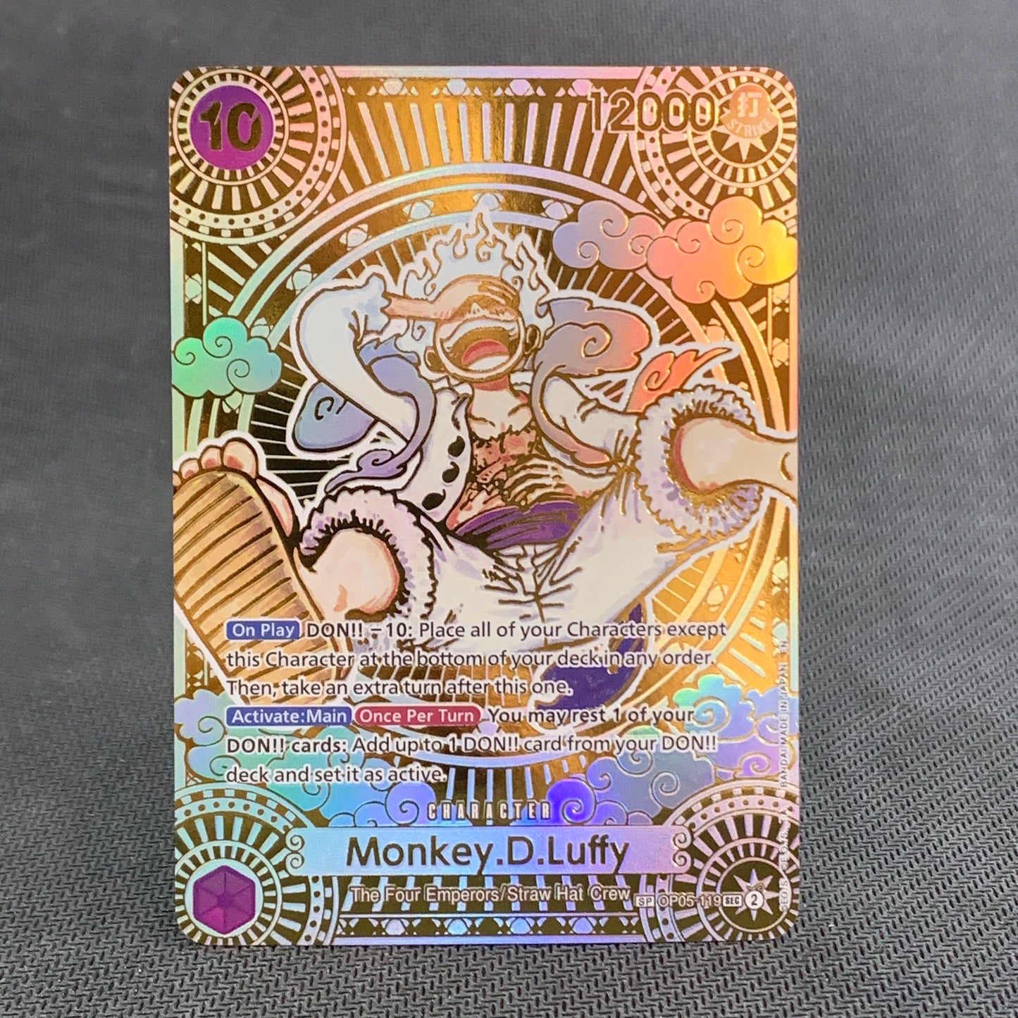 Anime Cards One Piece OPCG English Game Sanji Zoro Flampe Smoker D.Luffy(OP)  Kuzan Kid Newgate High Quality Collection Cards