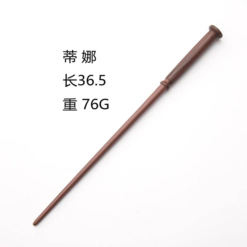 New Anime Cosplay Metal Core Magic Wand Harri Decoration Toy Accessories For Bacchetta Di Plastic Pottee Magic Stick