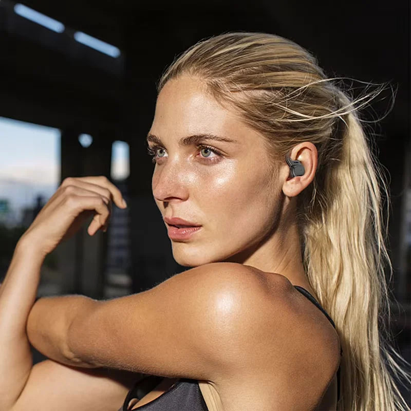 Lenovo Original Sports Wireless Earphones Ear Hanging Running Bluetooth Earphones Digital Display Noise Reduction Earphones