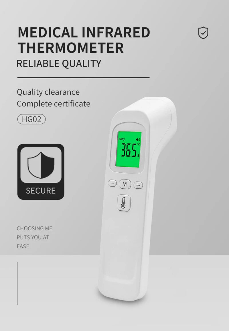Digital Infrared Fever Thermometer Medical Household Digital Infant Adult Non-contact Laser Body Temperature Ear Thermometer
