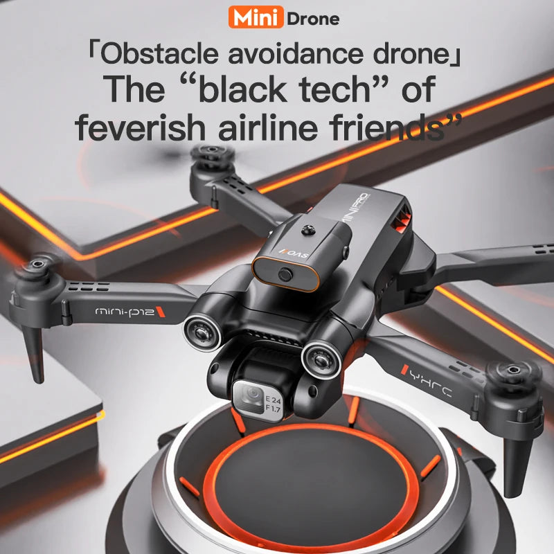 8K Dual Camera Obstacle Avoidance Drone Aerial Photography Laser Obstacle Avoidance Option Flow Helicopter Gift Toy Kid RC Drone