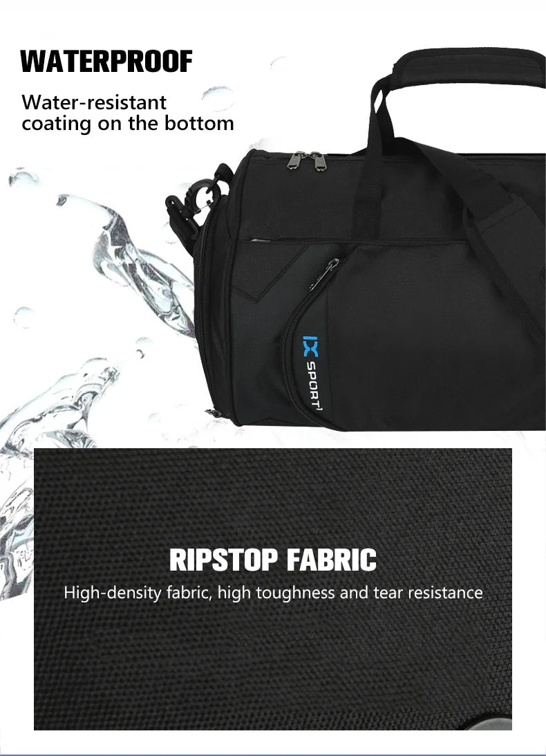 Large Gym Bag Fitness Bags Wet Dry Training Men Yoga For Shoes Travel Shoulder Handbags Multifunction Work Out Swimming Bag