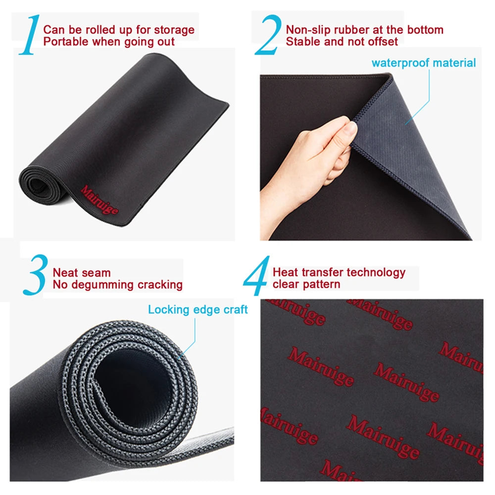 XXL Strata Liquid Mouse Pad Computer Laptop Anime Keyboard Mouse Mat Large Mousepad Keyboards Gamers Decoracion Desk Mat
