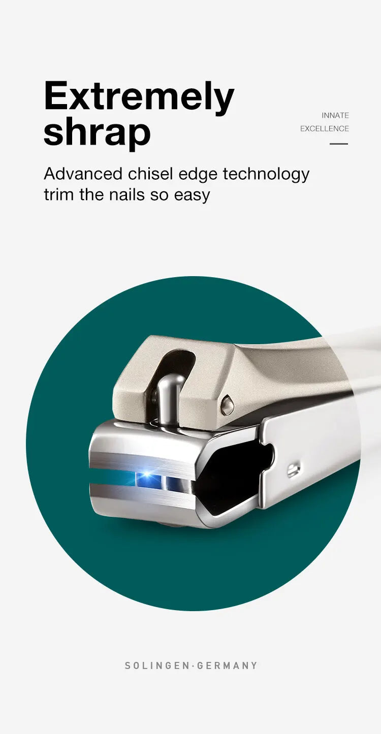 MR.GREEN Anti Splash Nail Clippers Stainless Steel Fingernail Cutter Manicure Tools Bionics Design Nail Trimmer