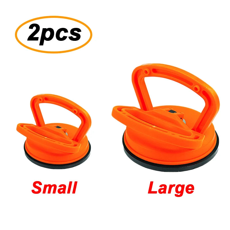 For Car Dent Glass Suction Removal Tool Car Repair Tool Body Repair Puller Black/Orange Suction Cup Remove Dents Puller