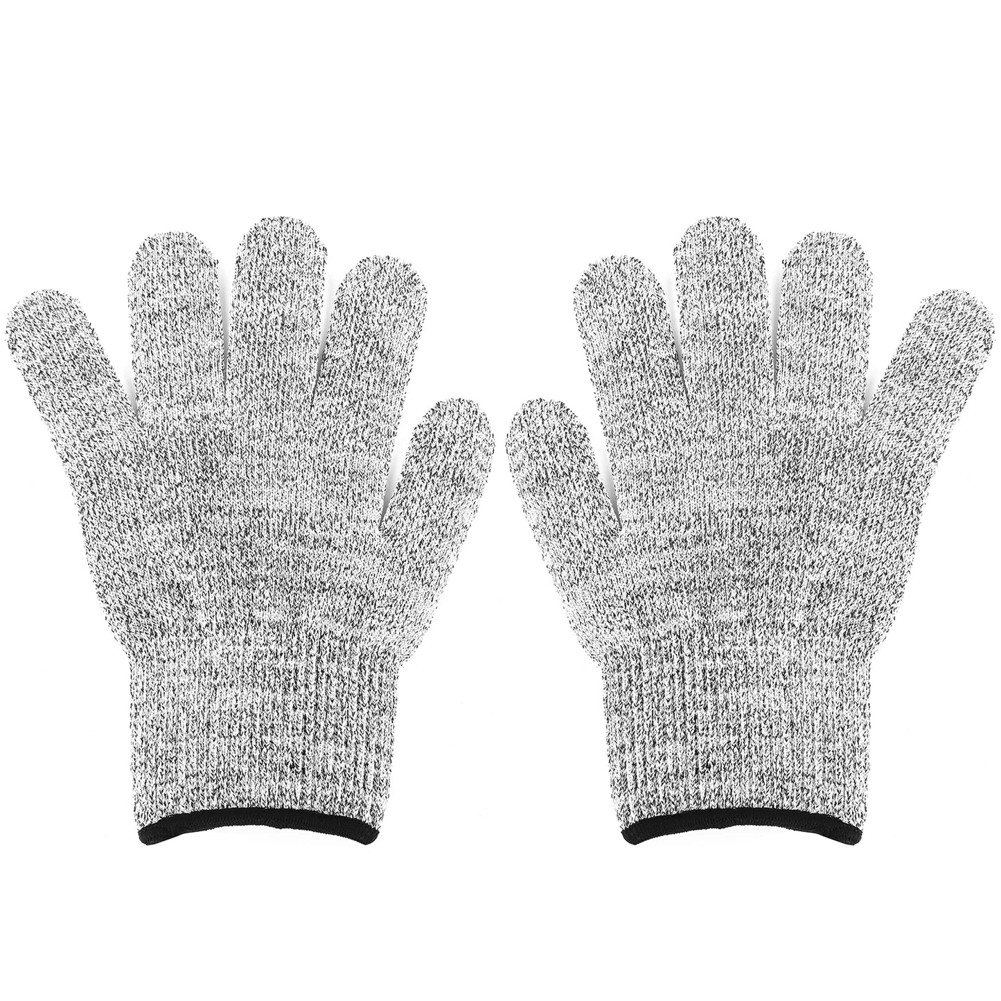 HPPE Level 5 Safety Cut-Resistant Gloves Anti Cut Proof Grey Anti-Cut Level Work Garden Butcher Gardening Handguard Kitchen Tool