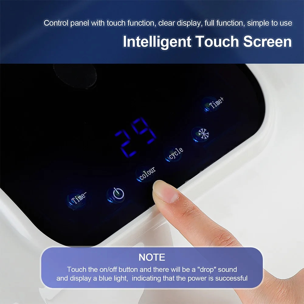 7 Colors LED Photon Machine With Nano Spray Skin Moisturizing Face&Body Mask Salon SPA Home Use Skin Rejuvenation Acne Skin Care