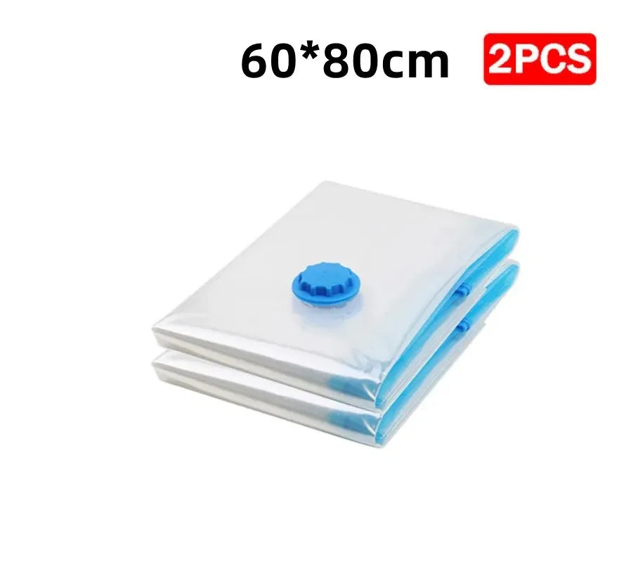 Vacuum storage bag space saving bag for clothes, mattresses, blankets, duvets, pillows, quilts, travel, moving