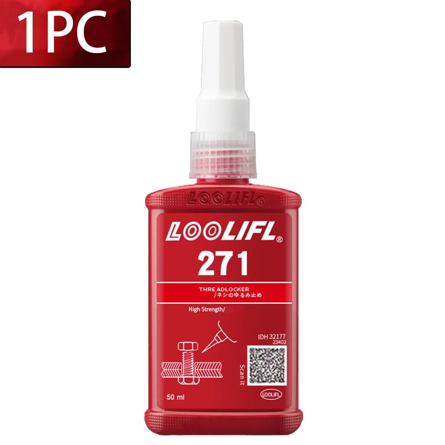 243 271 50ml Threadlocker Anaerobic Glues Anti Loose Screw Glues Fastening Quickly Cured Thread Locking Agent Sealant for Screws