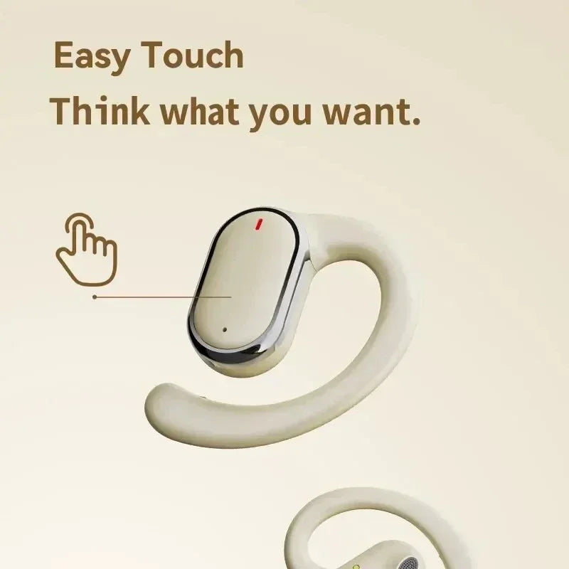 X93 Wireless Ear Hanging Headset, Noise Reduction Hanging Earphones, Waterproof Ear Earphones  Work Running Walking