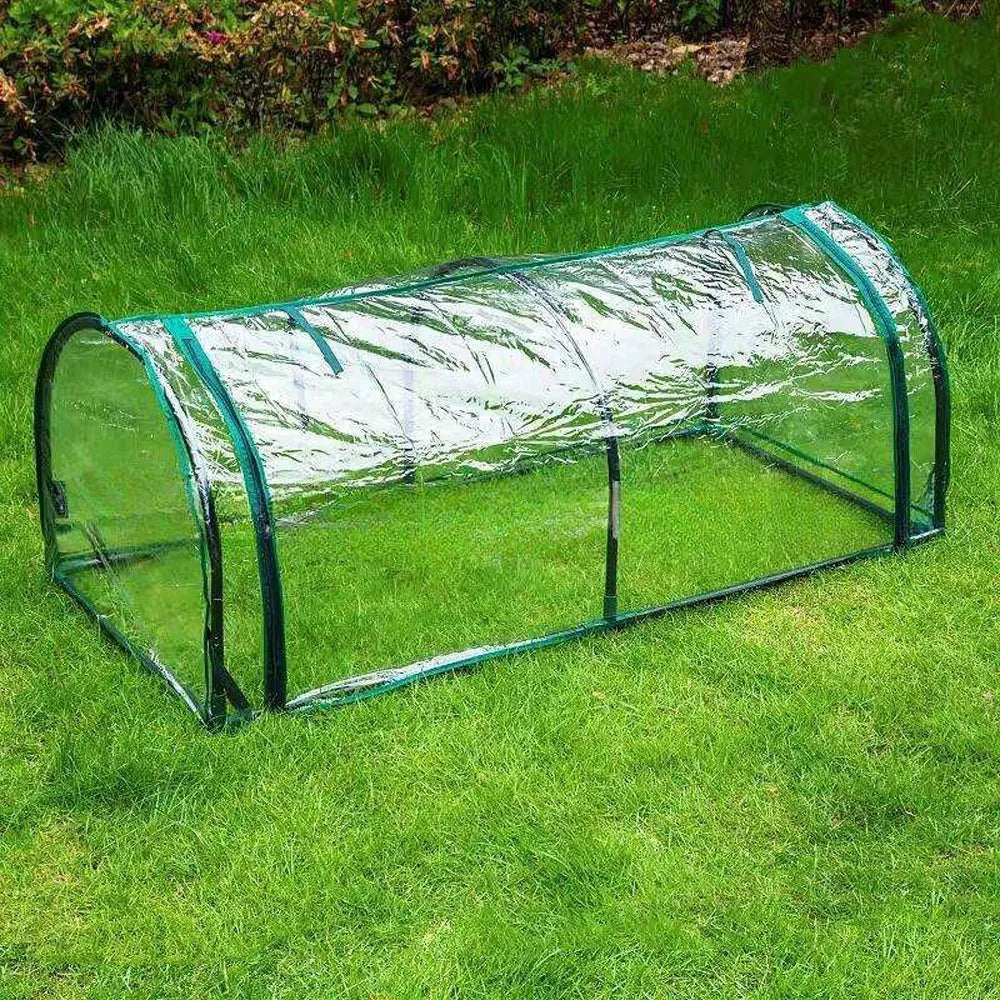 Transparent Mini Plant Greenhouse Plastic Waterproof Insulation Cover Bird-proof Efficient Protect Plant Grow Tent Backyard